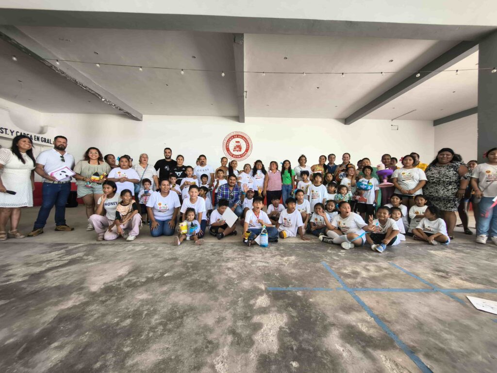 Más de 40 niños participaron en el Curso de verano del sindicato José Quiam Chan, ¡todo un éxito!
